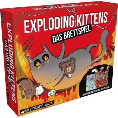 Exploding Kittens - Das Brettspiel - DE