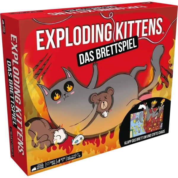 Exploding Kittens - Das Brettspiel - DE