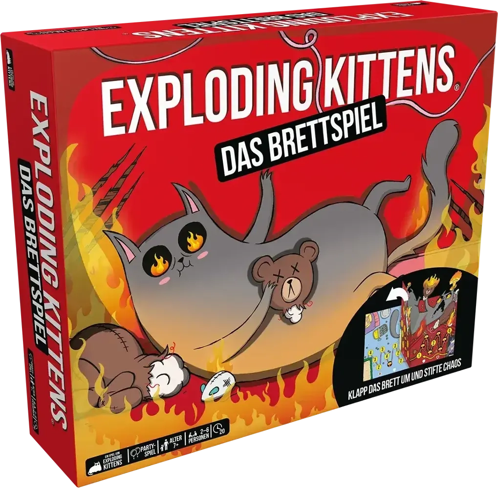 Exploding Kittens - Das Brettspiel - DE
