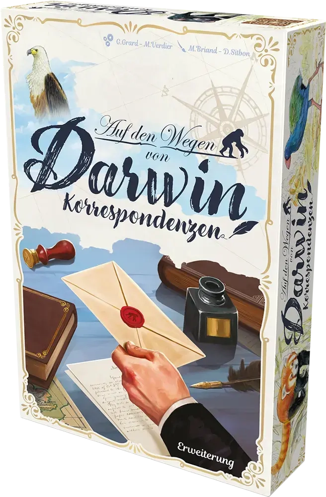 Auf den Wegen von Darwin - Korrespondenzen Erweiterungen - DE