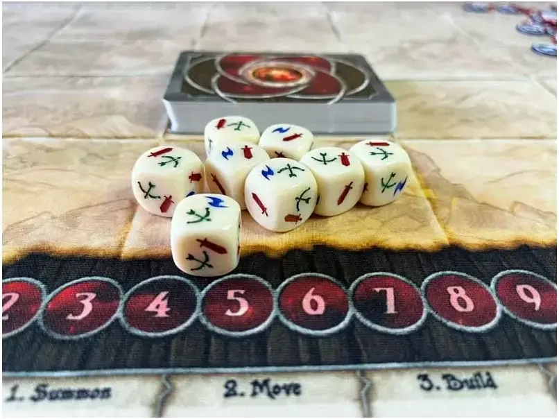 Summoner Wars Second Edition Premium Dice - EN