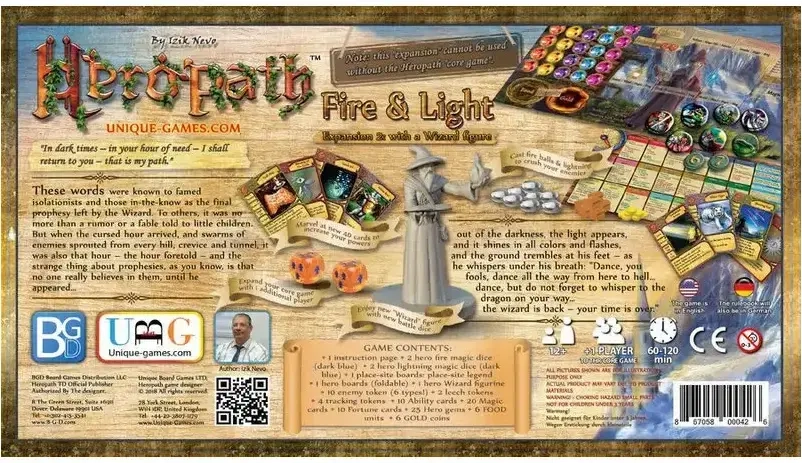 HeroPath Expansion 1 Fire & Light - EN