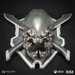 Halo Legendary Icon Sculpture Grunt Edition Wall Mount