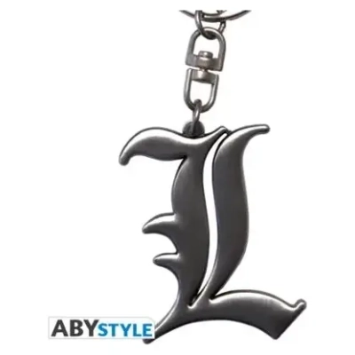 DEATH NOTE - Keychain 3D L Symbol