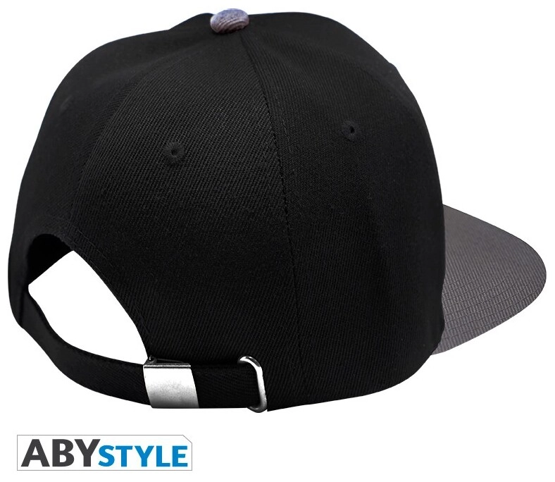 ONE PIECE - Snapback Cap - Black & Grey - Skull