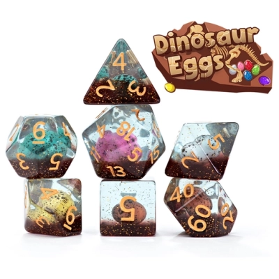 Inclusion Dice: Dinosaur Eggs