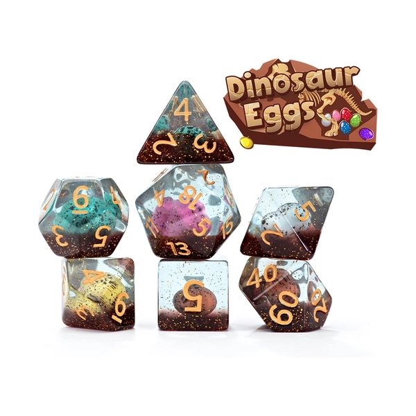 Inclusion Dice: Dinosaur Eggs