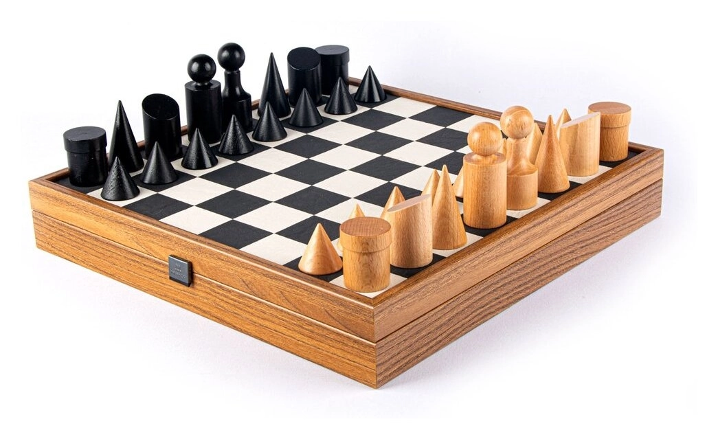 Schachspiel Bauhaus Style - 40cm