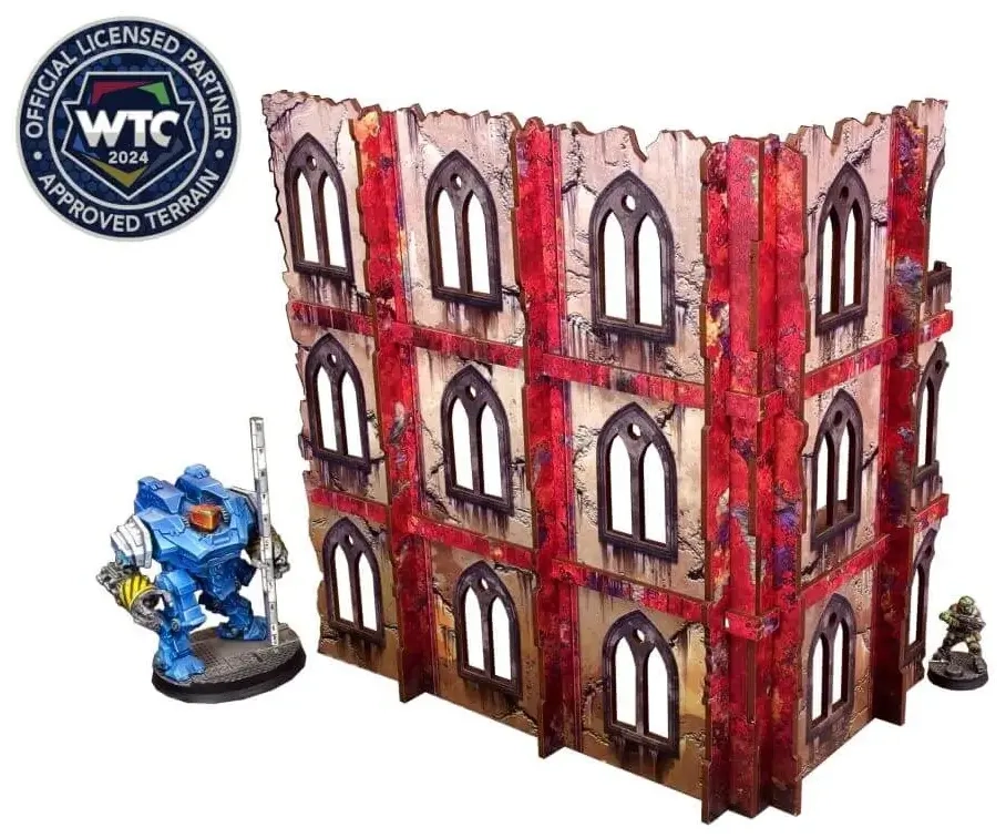Imperial WTC Walls High Red (1) Prepainted