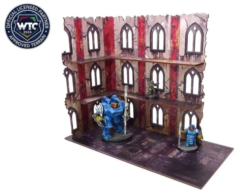 Imperial WTC Walls High Red (1) Prepainted