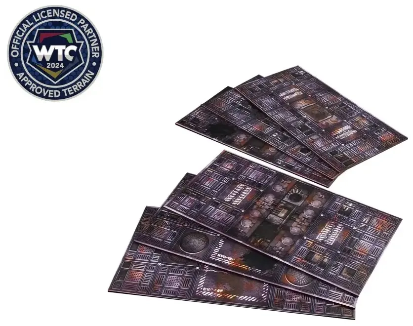 Imperial WTC Terrain Footprint 12x6inch (6) Prepainted