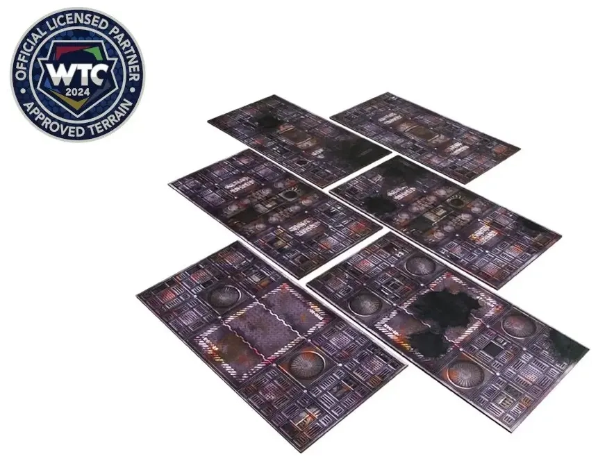 Imperial WTC Terrain Footprint 12x6inch (6) Prepainted