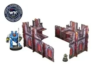 Imperial WTC Walls Low (2) Prepainted