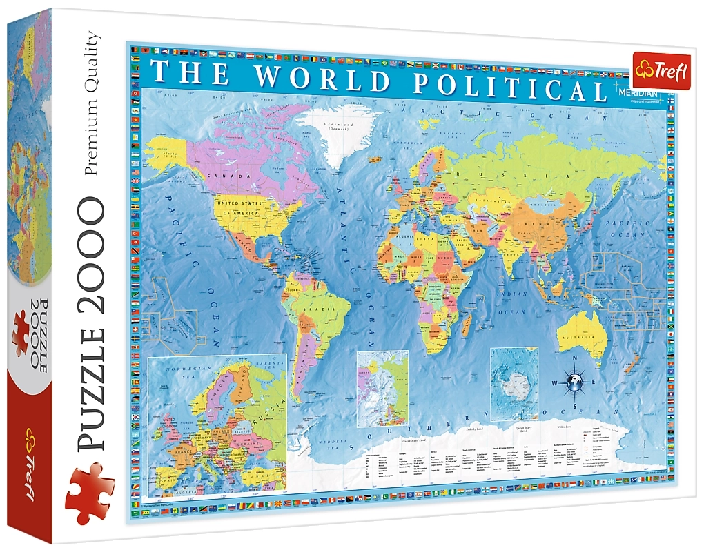 Politische Weltkarte