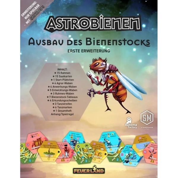 Astrobienen - Ausbau des Bienenstocks Erweiterung - DE