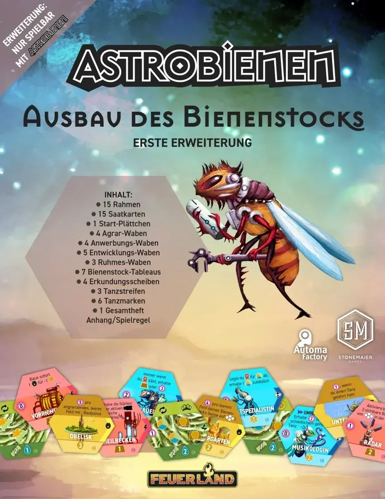 Astrobienen - Ausbau des Bienenstocks Erweiterung - DE