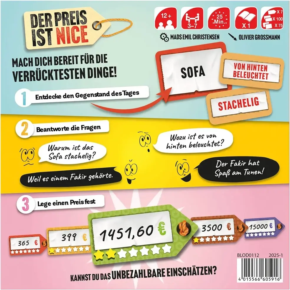 Der Preis ist nice