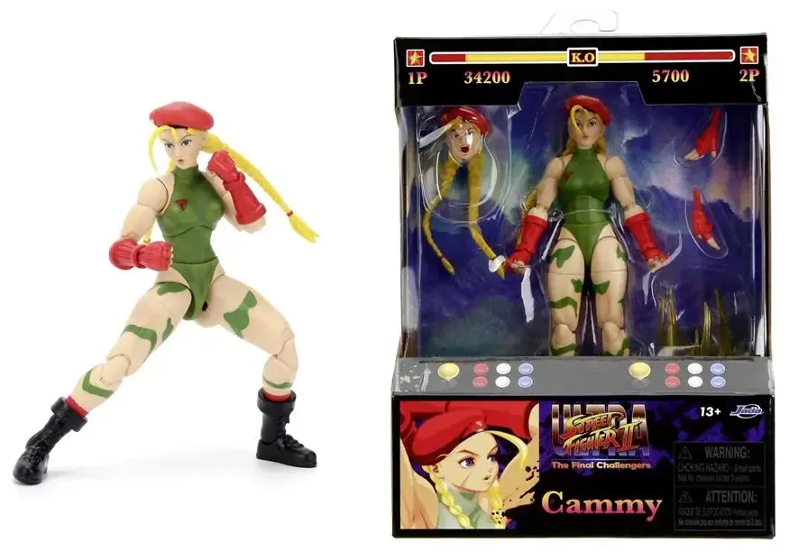 Street Fighter II Cammy 6" Figure