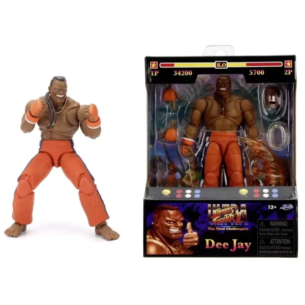 Street Fighter II Dee Jay 6" Figure