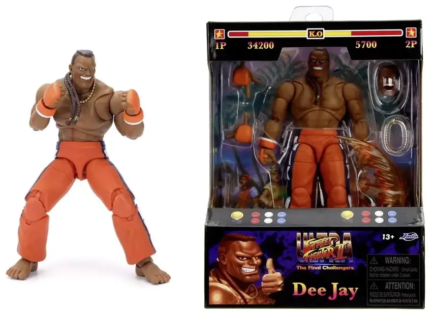 Street Fighter II Dee Jay 6" Figure
