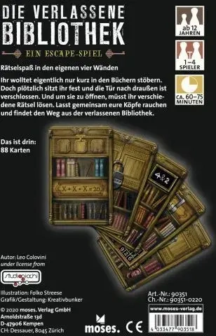 Die verlassene Bibliothek - Escape-Spiel