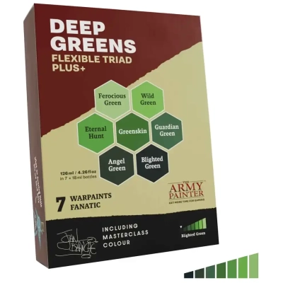 Warpaints Fanatic: Deep Greens Triad PLUS+