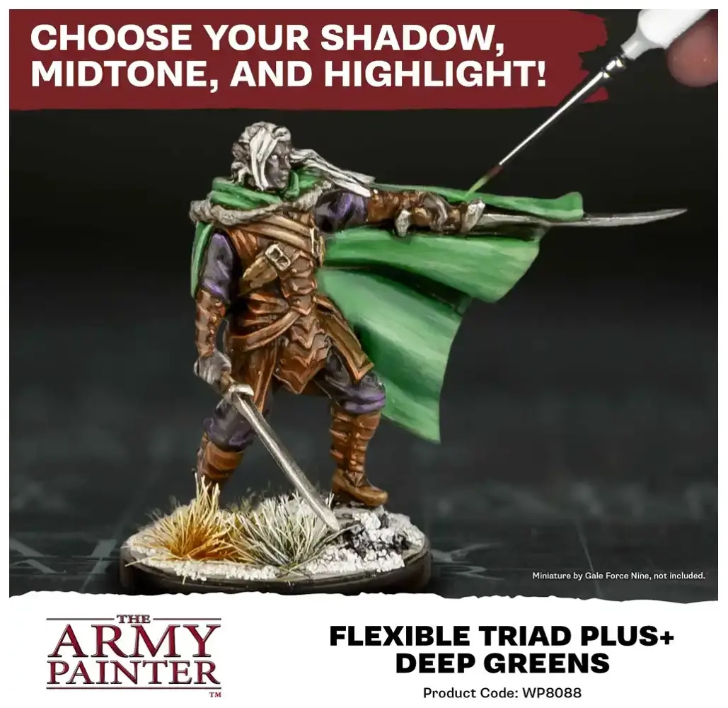 Warpaints Fanatic: Deep Greens Triad PLUS+