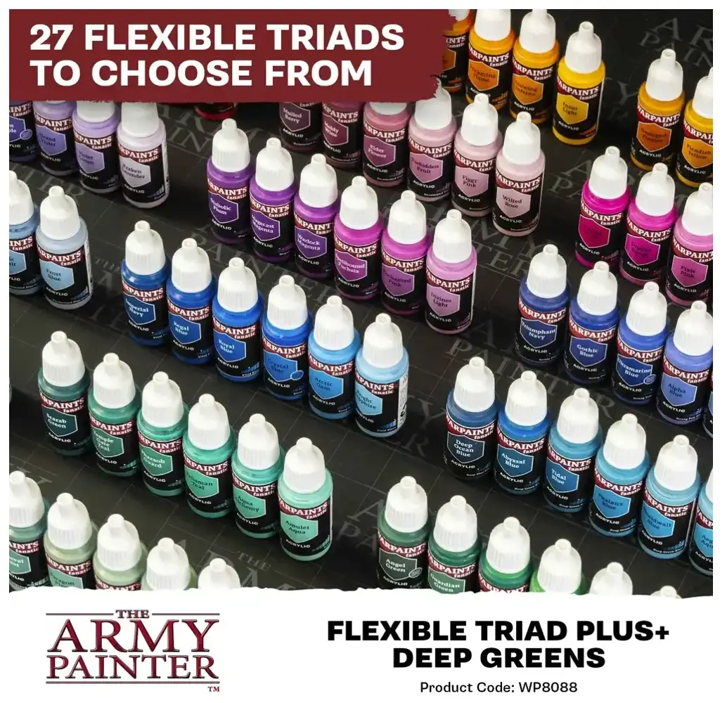Warpaints Fanatic: Deep Greens Triad PLUS+