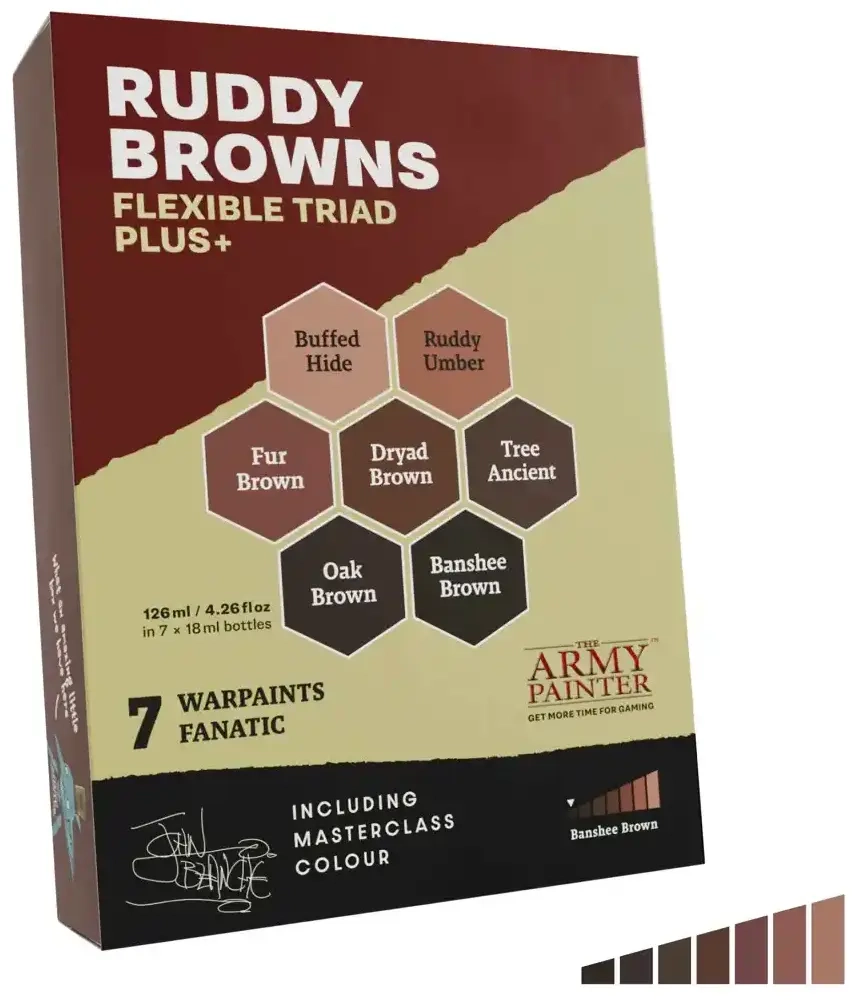 Warpaints Fanatic: Ruddy Browns Triad PLUS+