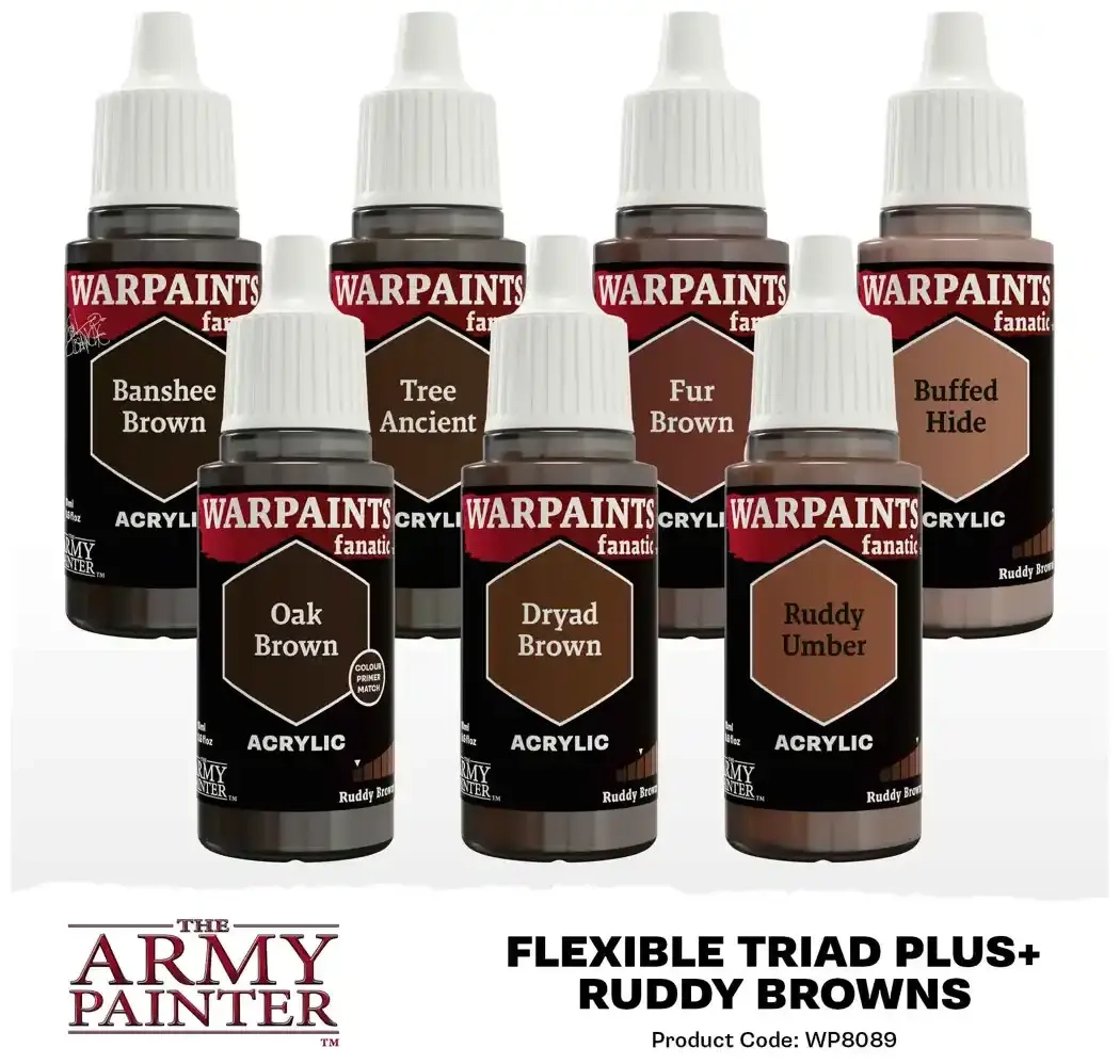 Warpaints Fanatic: Ruddy Browns Triad PLUS+