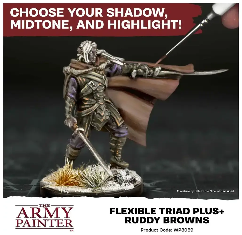 Warpaints Fanatic: Ruddy Browns Triad PLUS+
