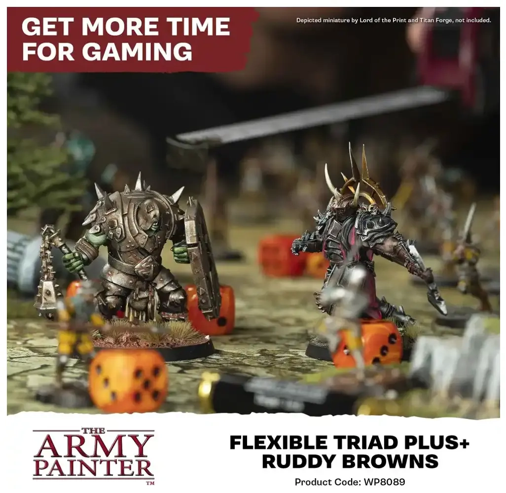 Warpaints Fanatic: Ruddy Browns Triad PLUS+