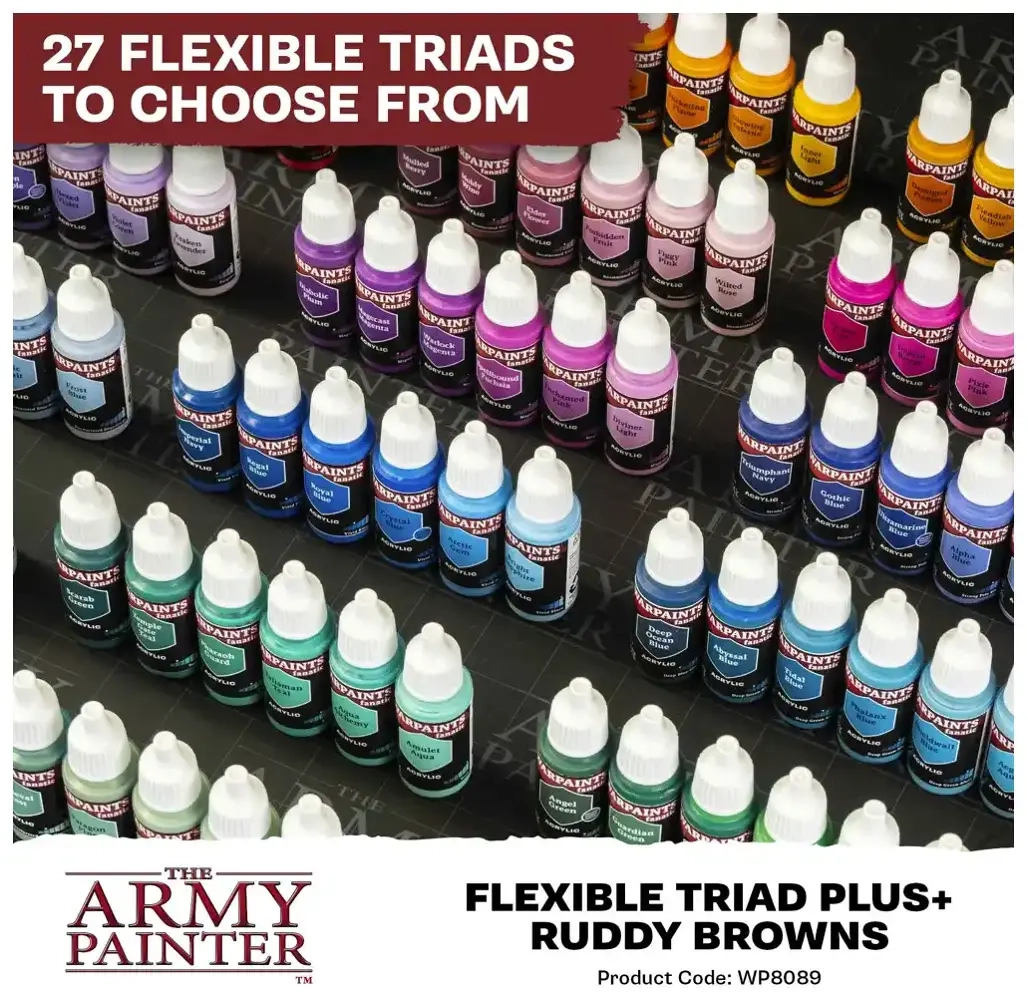 Warpaints Fanatic: Ruddy Browns Triad PLUS+