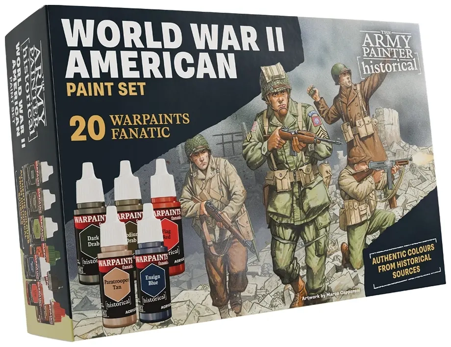 The Army Painter - Warpaints Historical WWII American Paint Set