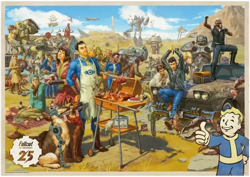 Gaming Puzzle: Fallout 25th Anniversary Puzzle