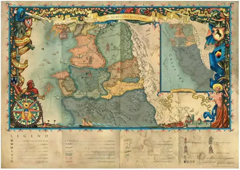 The Witcher 3 The Northern Kingdoms Puzzle