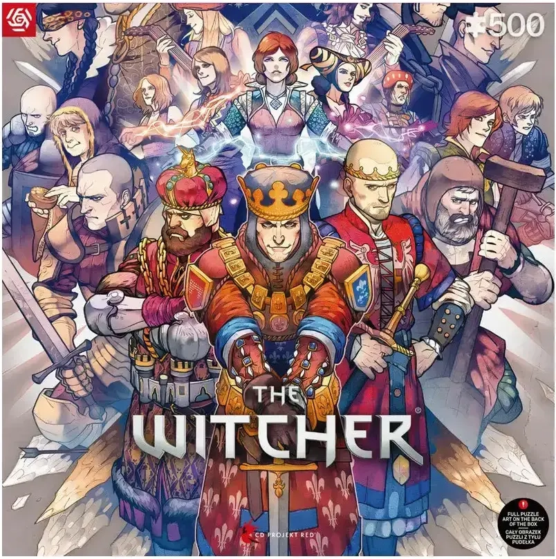 Gaming Puzzle: The Witcher Northern Realms Puzzles