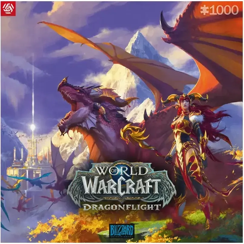 Gaming Puzzle: World of Warcraft Dragonflight Alexstrasza Puzzle