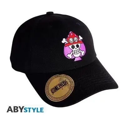 ONE PIECE - Cap - Black - Ace's Skull
