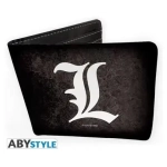 DEATH NOTE - Wallet "L symbol" - Vinyle