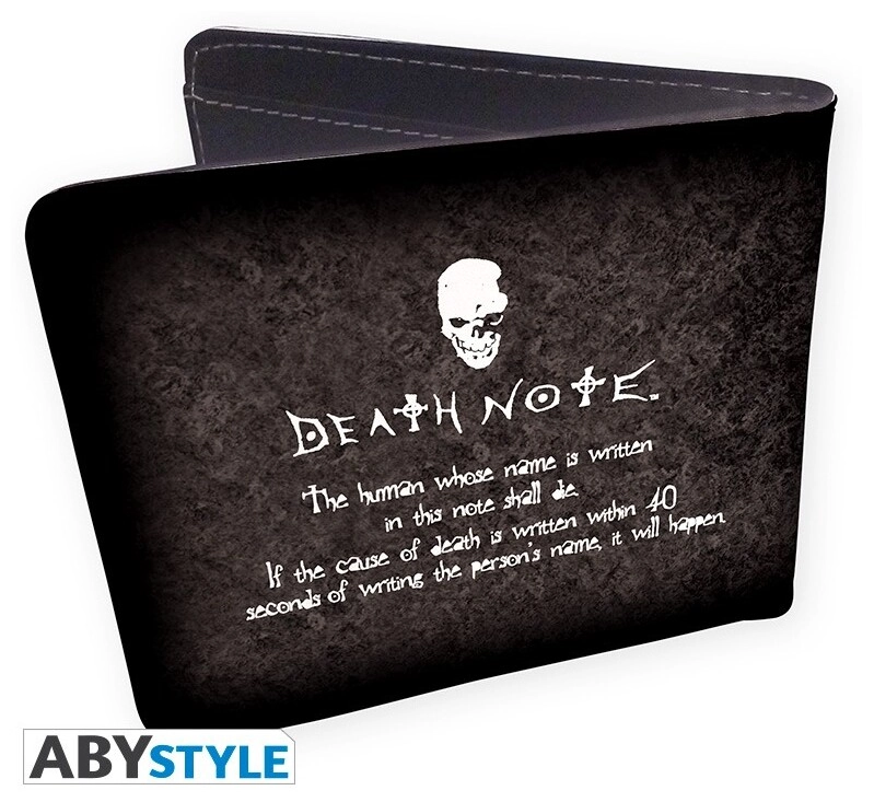 DEATH NOTE - Wallet "L symbol" - Vinyle