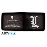 DEATH NOTE - Wallet "L symbol" - Vinyle