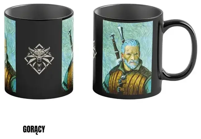 Game Art Chronicles: The Witcher Geralt Van Gogh Mug