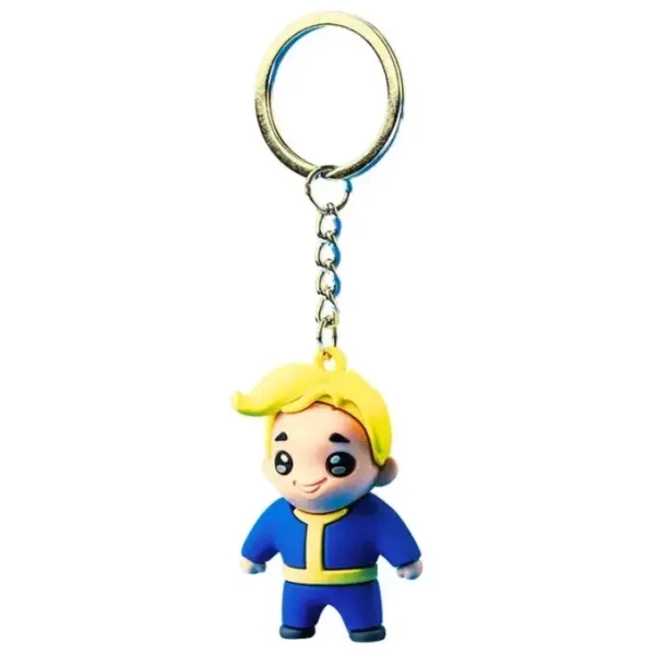 Fallout Vault Boy Good Loot 3D Keychain