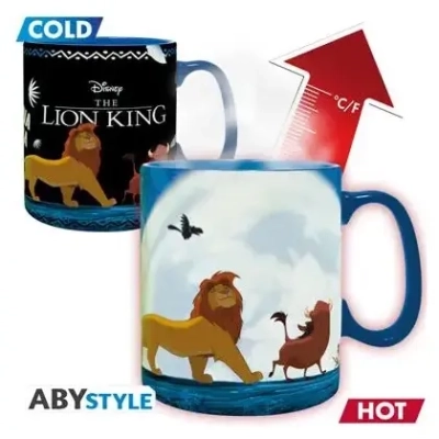 DISNEY - Mug Heat Change- 460ml- The Lion King - cardboard