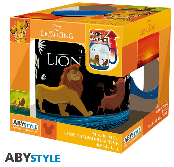 DISNEY - Mug Heat Change- 460ml- The Lion King - cardboard