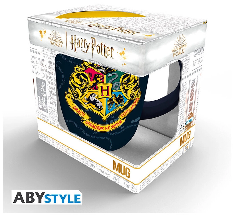 HARRY POTTER - Mug - 400 ml - Hogwarts - box