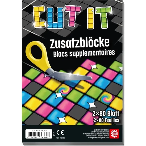 Cut it Zusatzblöcke - DE/FR