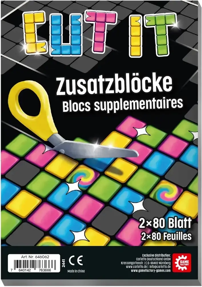 Cut it Zusatzblöcke - DE/FR