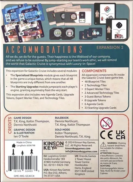 Galactic Cruise - Accommodations Expansion - EN